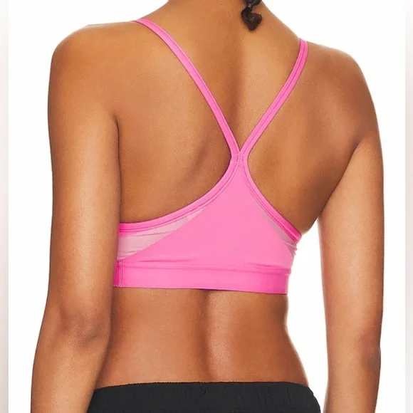 NWT Nike Indy Bra in Pinksicle/White Logo 2X - Picture 3 of 7